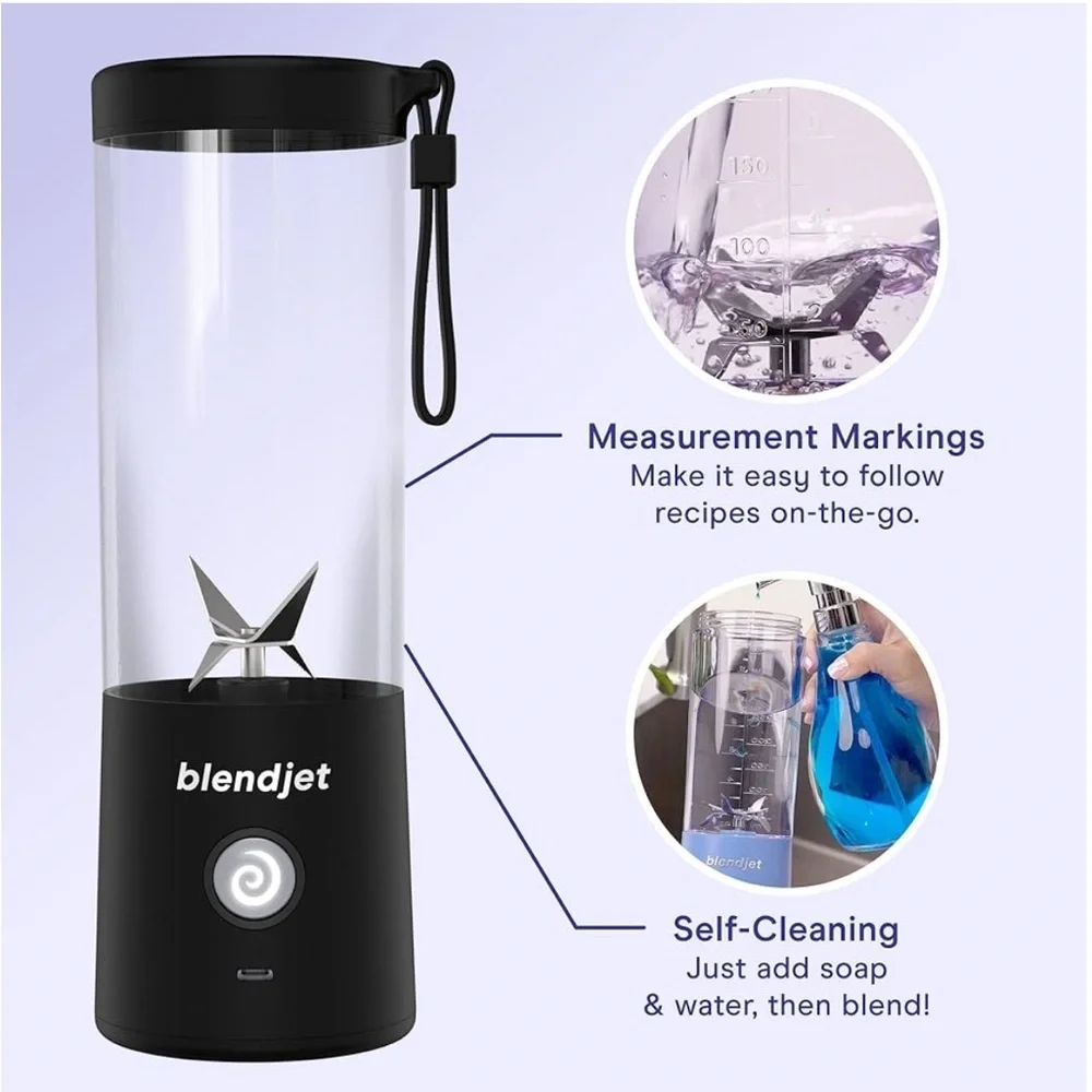 BLENDJET The original portable blender black 16 oz